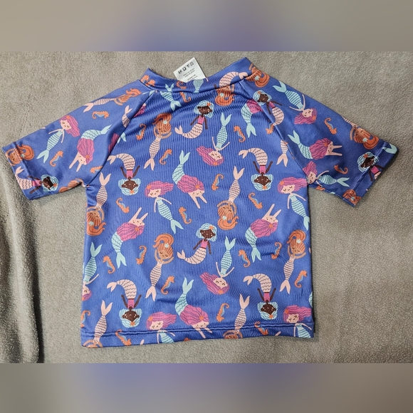 Toddler Girls 3 piece Mermaid Swim Set - Picture 7 of 8